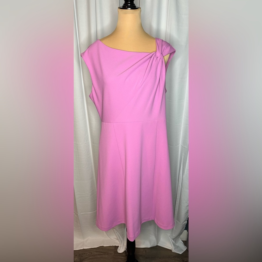 Jessica Howard Pink A-Line Midi Dress